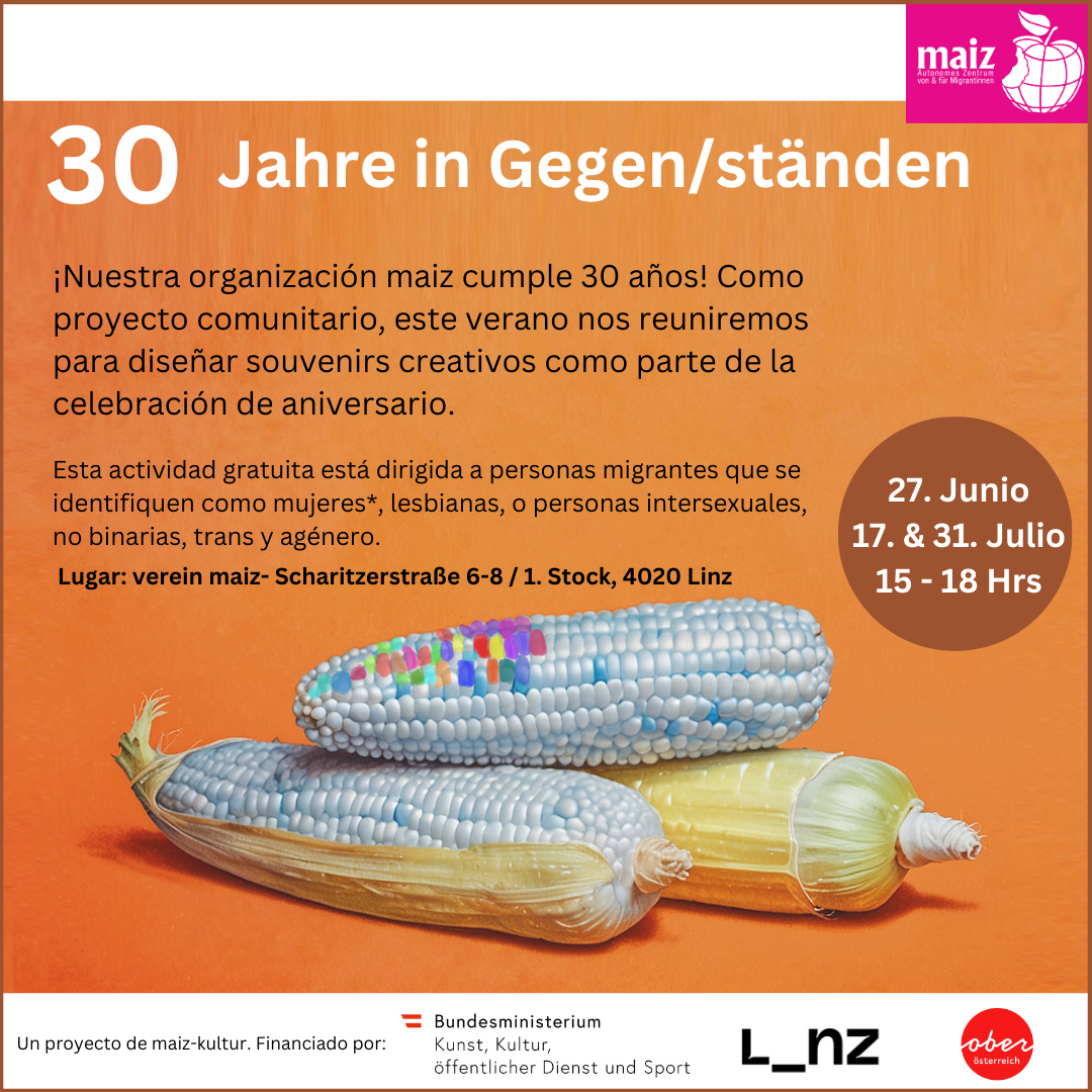 Flyer con infromaciones