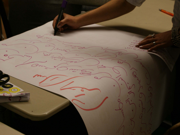 <p>Workshop zur Aktionsvorbereitung</p>
