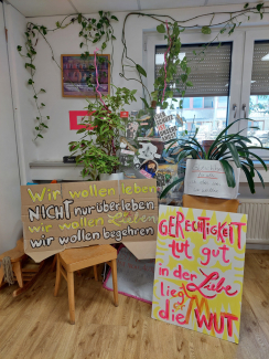 Transparente über gutes Leben und Gerechtigkeit